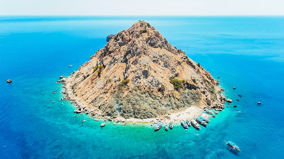 Suluada Island Boat Tour from Antalya